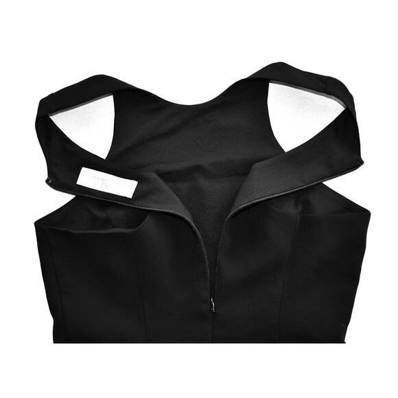 B5 Auth AMANDA UPRICHARD Black Fit & Flare Mini Dress Size P $185 - Picture 5 of 7